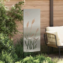 Écran de confidentialité de jardin Fretwork Argenté 50 x 140 cm 537241537241
