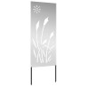 Écran de confidentialité de jardin Fretwork Argenté 50 x 140 cm 537241537241