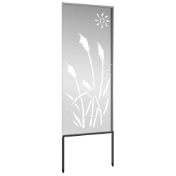 Écran de confidentialité de jardin Fretwork Argenté 50 x 140 cm 537241537241