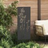 Écran de confidentialité de jardin Floral Noir 50 x 140 cm 537243537243