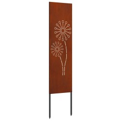 Écran de confidentialité de jardin Fretwork Rouillé 32 x 140 cm 537244537244