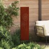 Écran de confidentialité de jardin Fretwork Rouillé 32 x 140 cm 537244537244