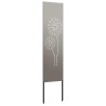 Écran de confidentialité de jardin Fretwork Rouillé 32 x 140 cm 537244537244