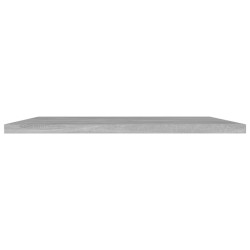 Panneaux de bibliothèque 4 pcs gris béton bois d’ingénierie 537245537245