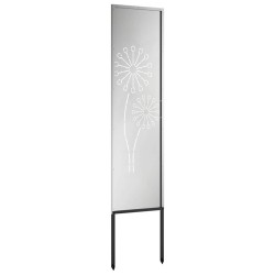 Écran de confidentialité de jardin Fretwork Argenté 32 x 140 cm 537247537247