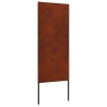 Écran de confidentialité de jardin Fretwork Rouillé 50 x 140 cm 537249537249