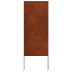 Écran de confidentialité de jardin Fretwork Rouillé 50 x 140 cm 537249537249