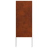 Écran de confidentialité de jardin Fretwork Rouillé 50 x 140 cm 537249537249