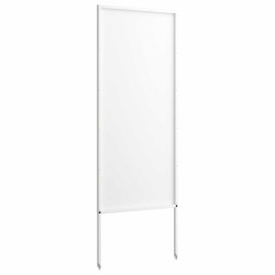 Écran de confidentialité de jardin Fretwork Blanc 50 x 140 cm 537250537250