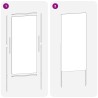 Écran de confidentialité de jardin Fretwork Blanc 50 x 140 cm 537250537250