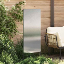 Écran de confidentialité de jardin Fretwork Argenté 50 x 140 cm 537252537252