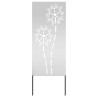 Écran de confidentialité de jardin Fretwork Argenté 50 x 140 cm 537255537255