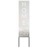 Écran de confidentialité de jardin Fretwork Argenté 32 x 140 cm 537264537264