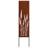 Écran de confidentialité de jardin Fretwork Rouillé 32 x 140 cm 537266537266