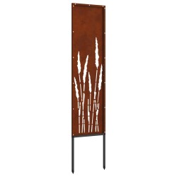 Écran de confidentialité de jardin Fretwork Rouillé 32 x 140 cm 537266537266