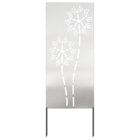Écran de confidentialité de jardin Fretwork Argenté 50 x 140 cm 537271537271