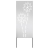 Écran de confidentialité de jardin Fretwork Argenté 50 x 140 cm 537271537271