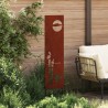 Écran de confidentialité de jardin Fretwork Rouillé 32 x 140 cm 537273537273