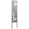 Écran de confidentialité de jardin Fretwork Rouillé 32 x 140 cm 537273537273