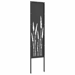 Écran de confidentialité de jardin Fretwork Noir 32 x 140 cm 537274537274