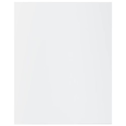 Panneaux de bibliothèque 4 pcs blanc brillant bois d’ingénierie 537279537279