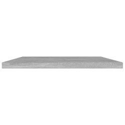 Panneaux de bibliothèque 4 pcs gris béton bois d’ingénierie 537280537280