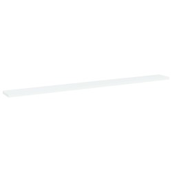Panneaux de bibliothèque 4 pcs Blanc 100x10x1,5 cm Aggloméré 537281537281