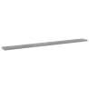Panneaux de bibliothèque 4 pcs gris béton bois d’ingénierie 537282537282