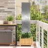 Écran de confidentialité de jardin Fretwork Argenté 32 x 140 cm 537287537287