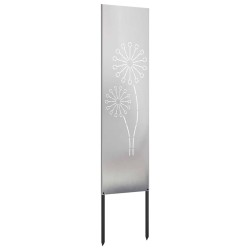 Écran de confidentialité de jardin Fretwork Argenté 32 x 140 cm 537287537287