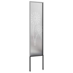 Écran de confidentialité de jardin Fretwork Argenté 32 x 140 cm 537287537287