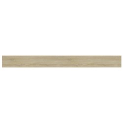 Panneaux bibliothèque 4 pcs Chêne sonoma 100x10x1,5cm Aggloméré 537291537291