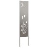Écran de confidentialité de jardin Fretwork Rouillé 32 x 140 cm 537292537292