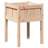 Cache-pot de jardin Nature 50 x 50 x 70 cm Bois de pin massif 537294537294