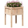 Cache-pot de jardin Nature 50 x 50 x 70 cm Bois de pin massif 537294537294