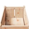 Cache-pot de jardin Nature 50 x 50 x 70 cm Bois de pin massif 537294537294