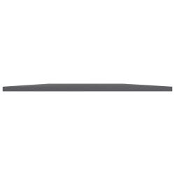Panneaux bibliothèque 8 pcs Gris brillant 80x30x1,5cm Aggloméré 537300537300
