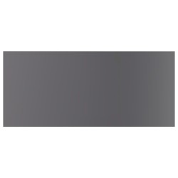 Panneaux bibliothèque 8 pcs Gris brillant 80x30x1,5cm Aggloméré 537300537300