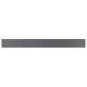 Panneaux bibliothèque 4pcs Gris brillant 100x10x1,5cm Aggloméré 537301537301