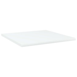 Panneaux de bibliothèque 4 pcs blanc bois d’ingénierie 537307537307
