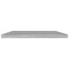 Panneaux de bibliothèque 4 pcs Gris béton 60x30x1,5cm Aggloméré 537308537308