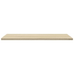 Panneau de bibliothèque 4pcs Chêne sonoma 60x30x1,5cm Aggloméré 537309537309