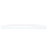 Panneaux de bibliothèque 8 pcs Blanc 100x20x1,5 cm Aggloméré 537315537315