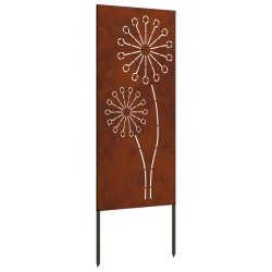 Écran de confidentialité de jardin Fretwork Rouillé 50 x 140 cm 537316537316