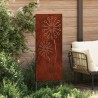 Écran de confidentialité de jardin Fretwork Rouillé 50 x 140 cm 537316537316