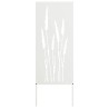 Écran de confidentialité de jardin Floral Blanc 50 x 140 cm 537321537321