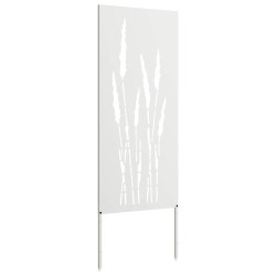 Écran de confidentialité de jardin Floral Blanc 50 x 140 cm 537321537321