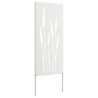 Écran de confidentialité de jardin Floral Blanc 50 x 140 cm 537321537321