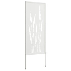 Écran de confidentialité de jardin Floral Blanc 50 x 140 cm 537321537321