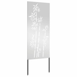 Écran de confidentialité de jardin Floral Argenté 50 x 140 cm 537322537322